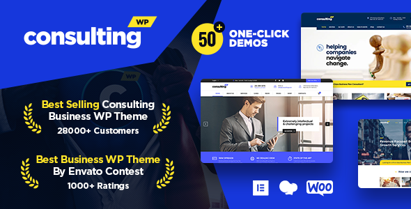 Consulting – Business, Finance WordPress Theme 1.0.0