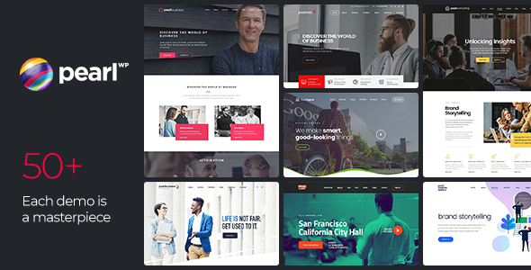 Pearl 1.0.0 – Corporate Business WordPress Theme