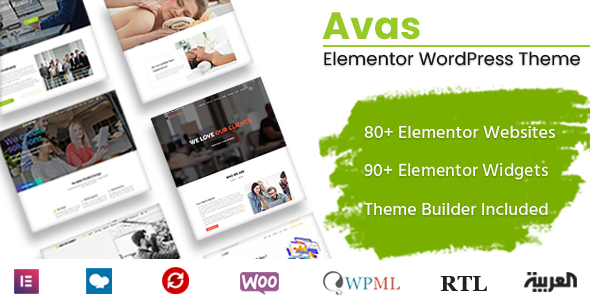 Avas – Elementor MultiPurpose WordPress Theme 6.9.14