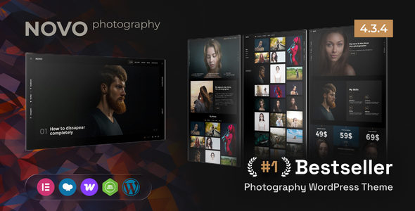 Novo 1.0.0 – Photography WordPress