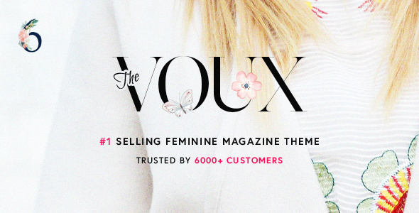 The Voux – A Comprehensive Magazine WordPress Theme 1.0.0