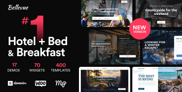 Hotel + Bed and Breakfast Booking Calendar Theme 1.0.0 – Bellevue