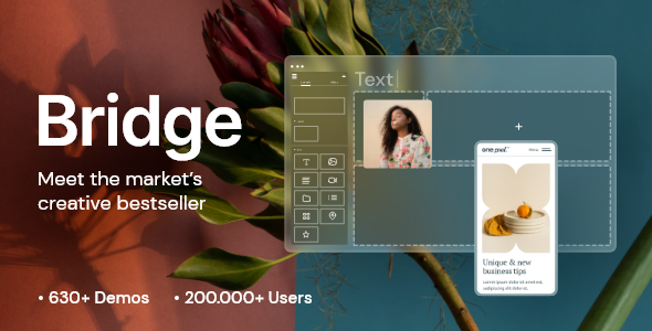 Bridge – Creative Elementor and WooCommerce WordPress Theme 1.0.0