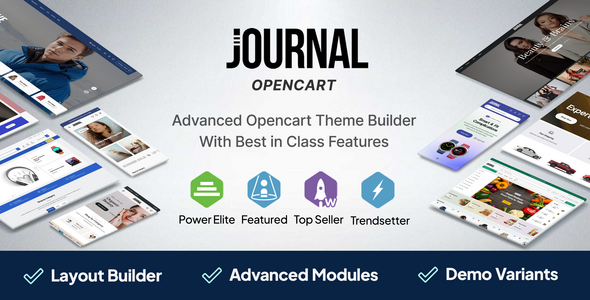 Journal – Advanced Opencart Theme Builder 1.0.0