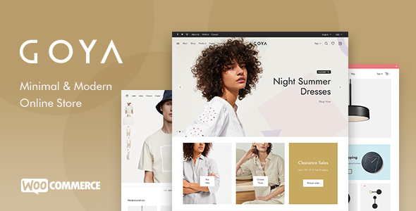 Goya 1.0.0 – Modern WooCommerce Theme
