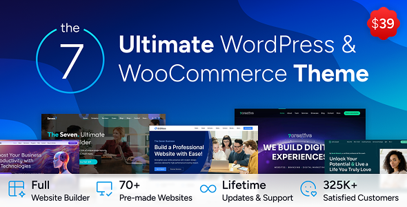 The7 14.3.1 – Ultimate WordPress & WooCommerce Theme