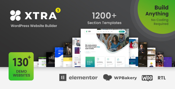 Xtra – Multipurpose WordPress & WooCommerce Theme + RTL 1.0.0