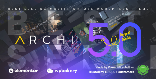 Archi – Interior Design & Multipurpose Elementor WordPress Theme 5.1.7