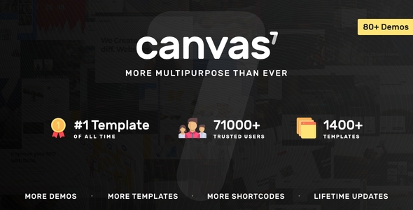 Canvas 1.0.0 – The Multi-Purpose HTML5 Template