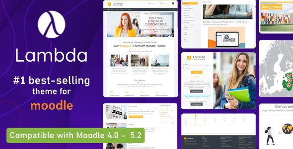 Lambda – Premium Moodle Theme 2.4.06