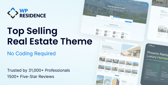 Residence Real Estate WordPress Theme 1.0.0
