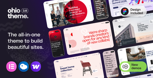 Ohio 3.6.8 – Creative Elementor and WooCommerce WordPress Theme