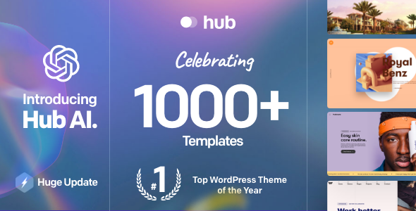 Hub – Responsive Multi-Purpose WordPress Theme 1.0.0