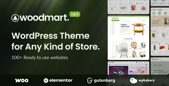 WoodMart 8.4.1 – Multipurpose WooCommerce Theme