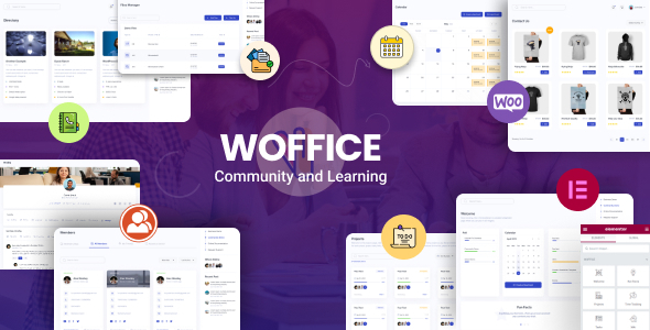 Woffice 1.0.0 – Intranet, Extranet & Project Management WordPress Theme