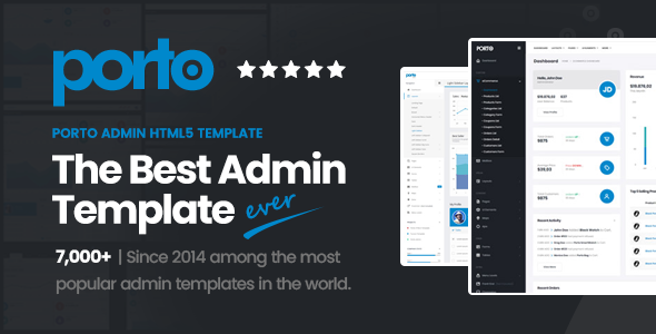 Porto Admin – Responsive HTML5 Template 1.0.0