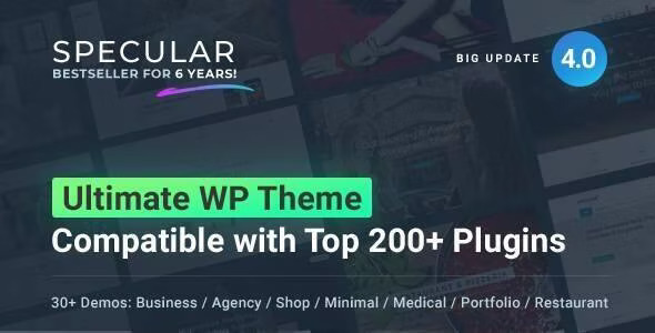 Specular – Business WordPress Multi-Purpose 4.0