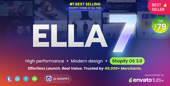 Ella 3.0 – Multipurpose Shopify Theme OS (Theme Block)
