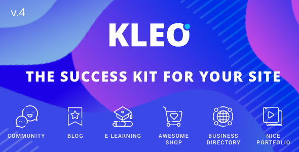 KLEO – Community Focused & Multi-Purpose BuddyPress WordPress Theme 5.5.0