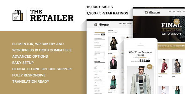 The Retailer – Premium WooCommerce Theme 1.0.0