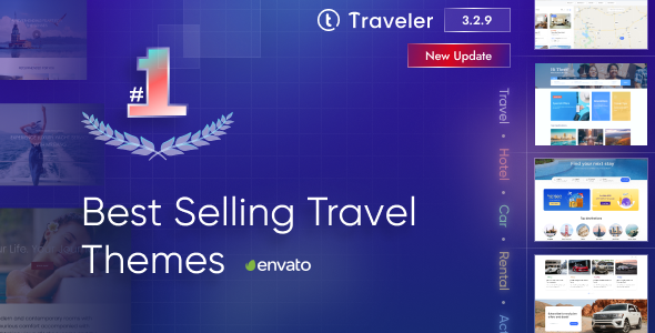 Traveler 1.0.0 – Trip Booking WordPress Theme