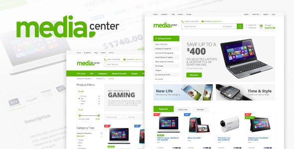 MediaCenter 1.0.0 – Electronics Store WooCommerce Theme