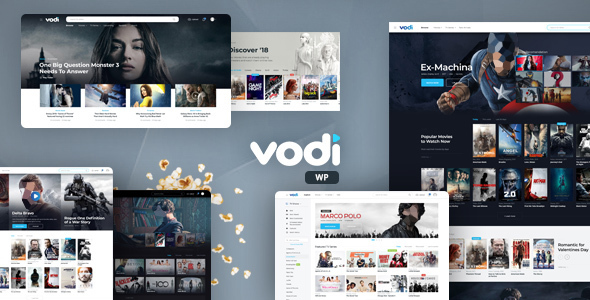 Vodi 1.0.0 – Video WordPress Theme for Movies & TV Shows