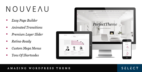 Nouveau – Multipurpose WordPress Theme 4.5