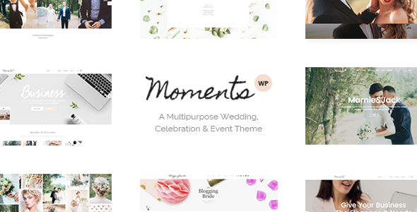 Moments 2.4 – Wedding & Event WordPress Theme