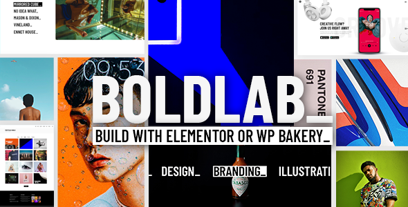 Boldlab 6.7.25 – Creative Agency WordPress Theme