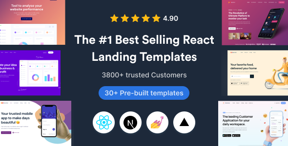 SuperProps 1.0.0 – React Next JS Landing Page Templates