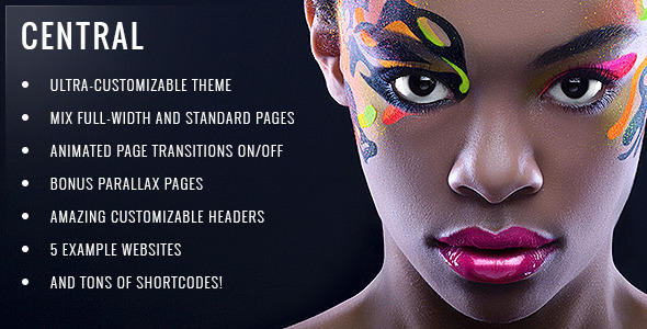 Central – Versatile, Multi-Purpose WordPress Theme 3.3