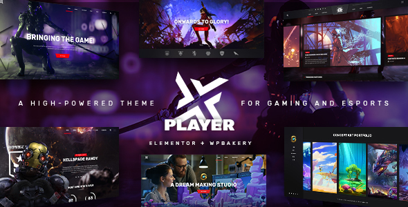 PlayerX – Gaming and eSports WordPress Theme 8.6.1