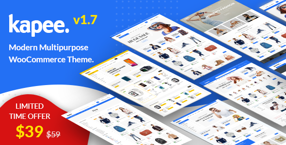 Kapee 1.0.0 – Modern Multipurpose WooCommerce Theme