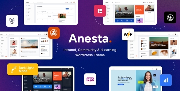 Anesta 1.6.0 – Intranet, Extranet, Community and BuddyPress WordPress Theme