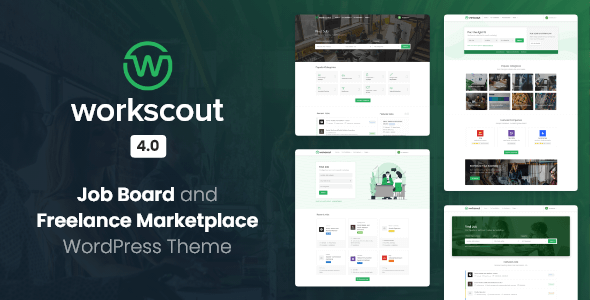 WorkScout 1.0.0 – Job Board & Freelance Marketplace WordPress Theme
