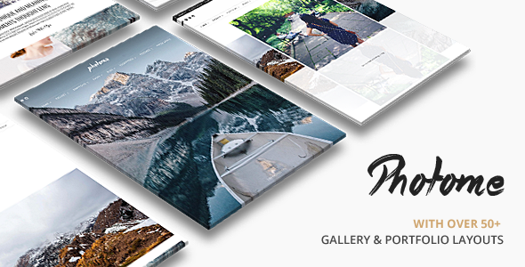 PhotoMe 1.0.0 – Photography Portfolio WordPress