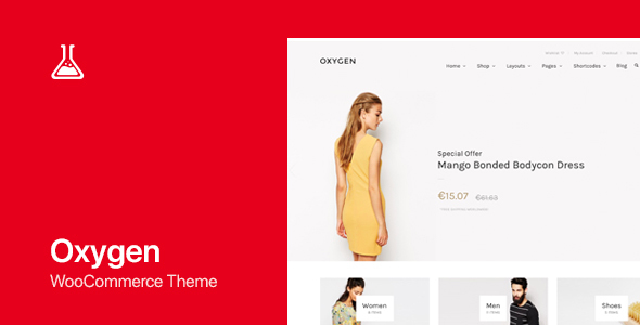 Oxygen 1.0.0 – WooCommerce WordPress Theme