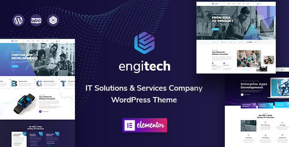 Engitech 1.9.1 – IT Solutions & Services WordPress Theme