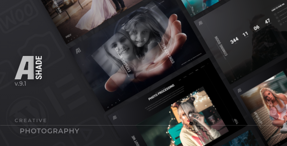 Ashade 9.1 – Photography WordPress Theme