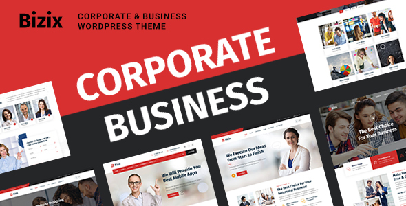 Bizix – Corporate and Business WordPress Theme 1.0.0