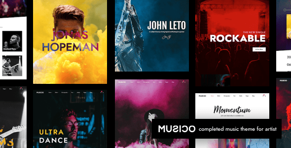 Music WordPress 1.0.0