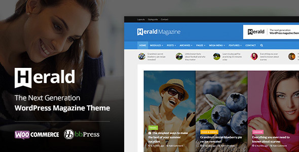 Herald 2.2 – Newspaper & News Portal WordPress Theme