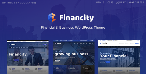 Financity – Business / Financial / Finance WordPress 1.0.0