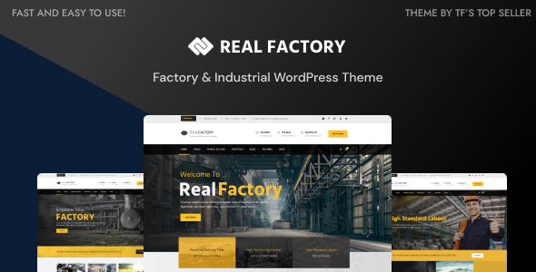 Real Factory – Construction WordPress 1.0.0