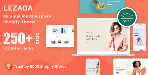 Lezada 1.0.0 – Fully Customizable Multipurpose Shopify Theme