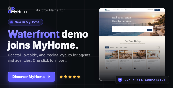 MyHome – Real Estate WordPress Theme 1.0.0