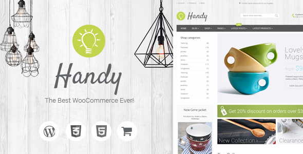 Handy 5.4.6.4 – Handmade Items Marketplace Theme