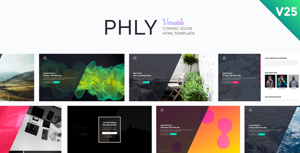 PHLY – Versatile Coming Soon Template 1.0.0