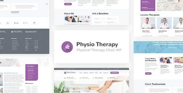 Physio 1.0.0 – Physical Therapy & Physiotherapy WP Theme
